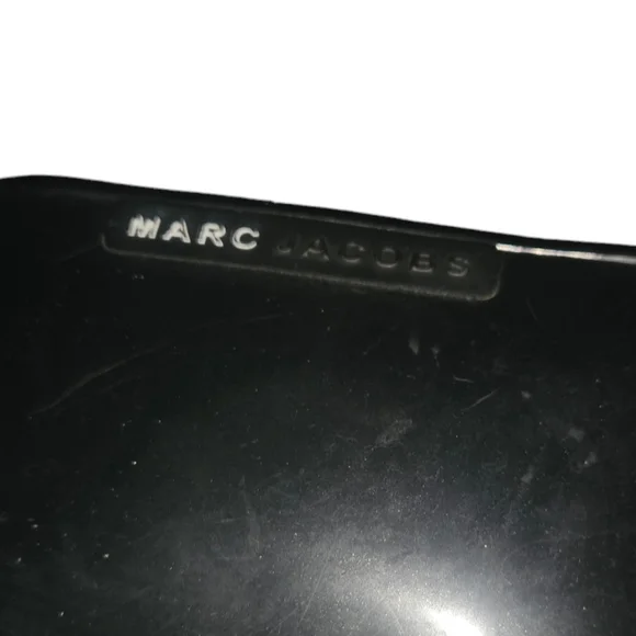 Vtg Marc Jacobs | Logo plaque | Rubber Rain boots | Made in Italy | 90s - Picture 2 of 12